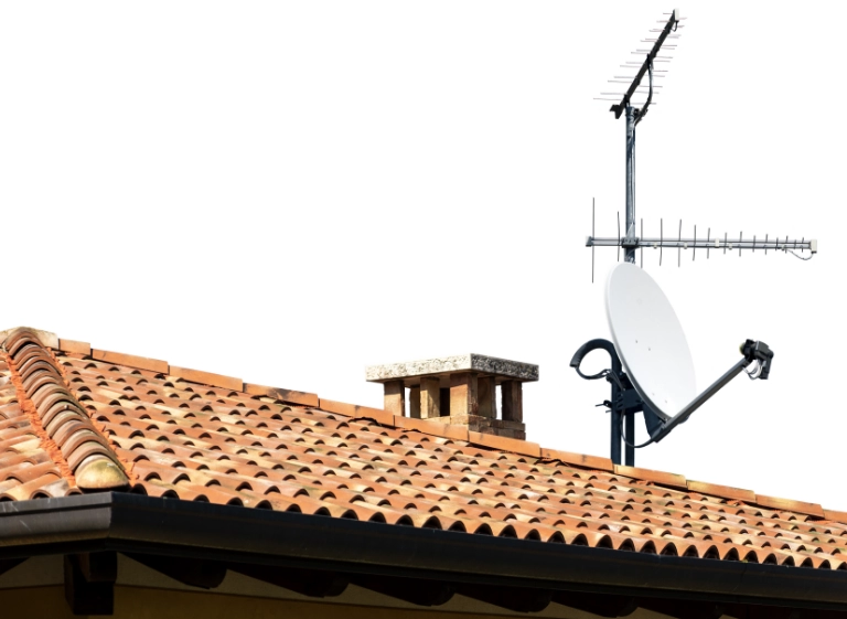 antena na dachu